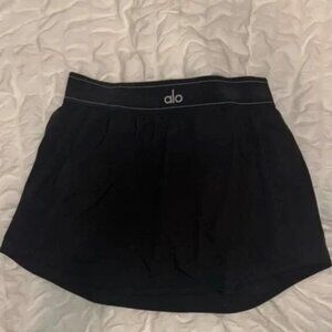 Alo Yoga Black Tennis Skirt , Medium Size , NWOT